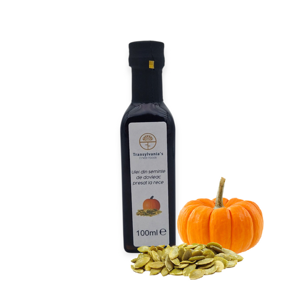 Ulei din seminte de Dovleac, 100ml, Transylvania's Finest Foods