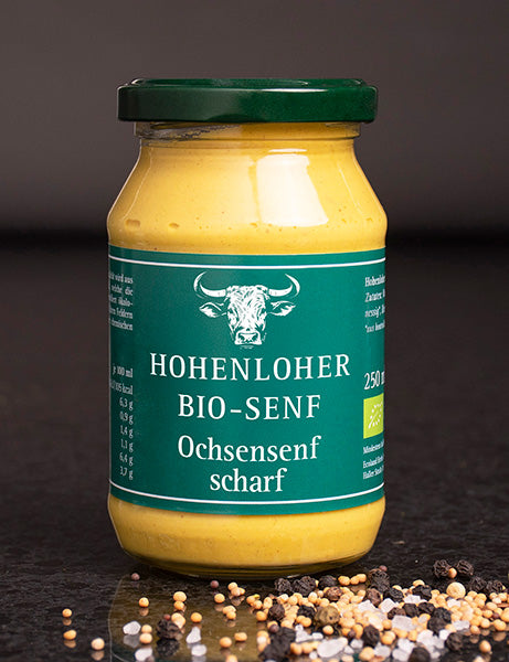 Mustar picant BIO Ochsensenf Scharf BESH 250ml