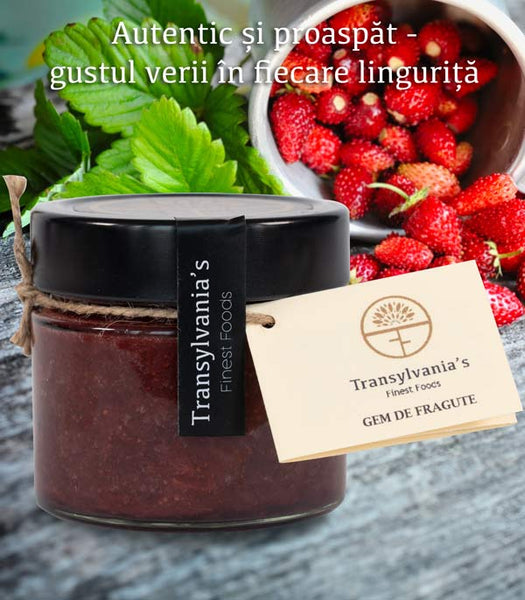 Strawberry Jam 200g Transylvania's Finest Foods