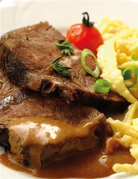 Friptura in sos acrisor Sauerbraten  Conserva  BESH 400g