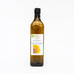 Sunflower oil cold pressed BIO 750ml Transylvania's Finest Foods