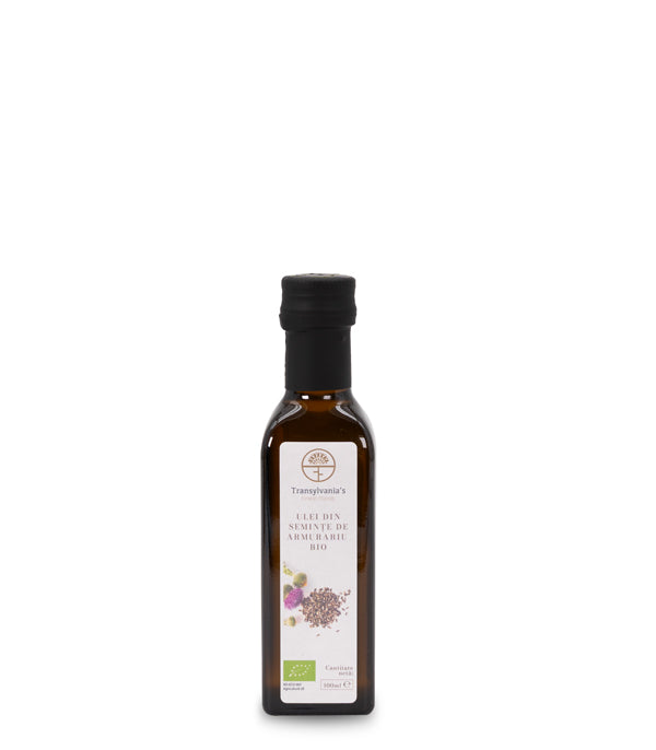 Ulei din seminte de Armurariu BIO, 100ml, Transylvania's Finest Foods