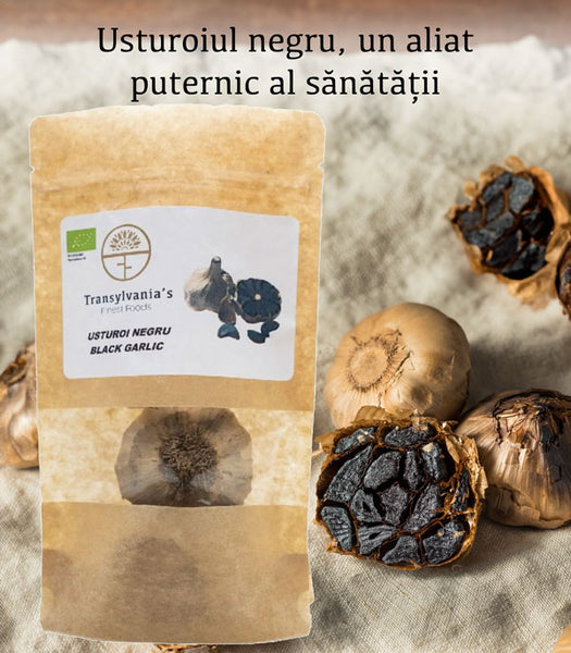 Usturoi negru BIO, bucata, Transylvania's Finest Foods