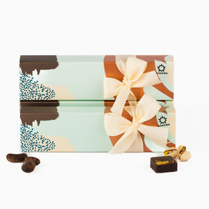 Ciocolată bean to bar 70% cacao cu fistic si sare de mare (Ediție limitată) 45g