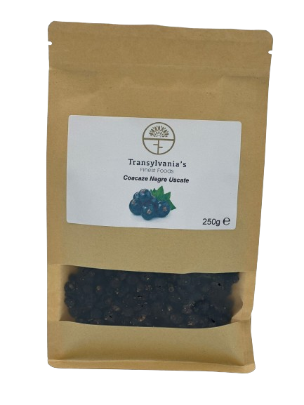 Getrocknete schwarze Johannisbeeren 250g Transylvania's Finest Foods