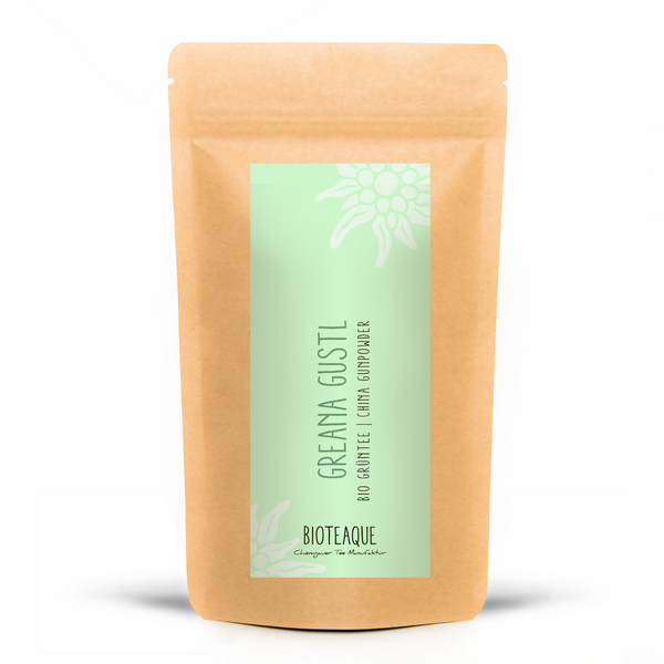 Green tea, grain Gustl, Bioteaque, 100g