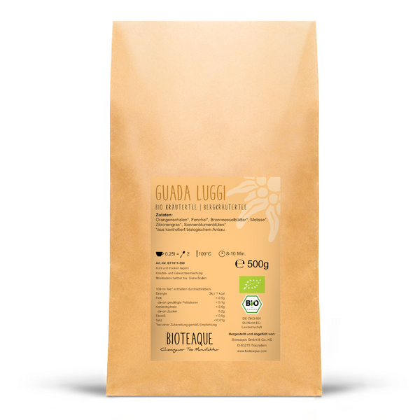 Ceai de plante, guada Luggi, Bioteaque, 500g