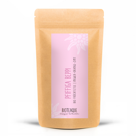 Fruit tea, pfiffiga Beppi, Bioteaque, 100g